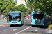 Iveco Urbanway 12 CNG BHNS n°456 (FS-359-WX) et Mercedes-Benz O 530 Citaro II n°134 (AX-724-QC) sur la ligne L5 (Ginko) à Besançon