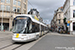 Bombardier Flexity 2 n°6366 sur la ligne T1 (De Lijn) à Gand (Gent)