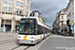 Bombardier Siemens MGT6-2 Hermelijn n°6321 sur la ligne T2 (De Lijn) à Gand (Gent)