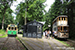 MMTB W6 n°965 et Vulcan-Union n°22 au Sporvejsmuseet Skjoldenæsholm à Jystrup