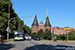Mercedes-Benz O 530 Citaro C2 G n°452 (HL-SL 1452) sur la ligne 1 (NAH.SH) à Lübeck