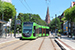 CAF Urbos 100 n°01 sur la ligne 1 (Skånetrafiken) à Lund