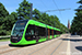 CAF Urbos 100 n°01 sur la ligne 1 (Skånetrafiken) à Lund