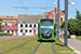 CAF Urbos 100 n°06 sur la ligne 1 (Skånetrafiken) à Lund