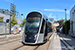 CAF Urbos 3 n°127 sur la ligne T1 (Tramway de Luxembourg) à Luxembourg (Lëtzebuerg)