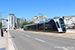 CAF Urbos 3 n°133 sur la ligne T1 (Tramway de Luxembourg) à Luxembourg (Lëtzebuerg)