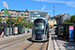 CAF Urbos 3 n°127 sur la ligne T1 (Tramway de Luxembourg) à Luxembourg (Lëtzebuerg)