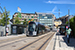 CAF Urbos 3 n°110 sur la ligne T1 (Tramway de Luxembourg) à Luxembourg (Lëtzebuerg)