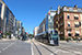 CAF Urbos 3 n°125 sur la ligne T1 (Tramway de Luxembourg) à Luxembourg (Lëtzebuerg)