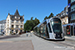 CAF Urbos 3 n°105 sur la ligne T1 (Tramway de Luxembourg) à Luxembourg (Lëtzebuerg)