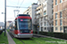 Stadler Tango n°106 sur la ligne Rhônexpress à Villeurbanne