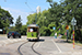 Kockums n°100 sur la ligne du Musée (Museispårvägen) à Malmö