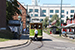 Kockums n°100 sur la ligne du Musée (Museispårvägen) à Malmö