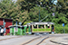 Kockums n°100 sur la ligne du Musée (Museispårvägen) à Malmö